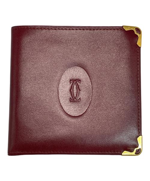 Cartier（カルティエ）Cartier (カルティエ) 2つ折り財布 ブラウンの古着・服飾アイテム