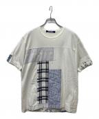 COMME des GARCONS JUNYA WATANABE MANコム デ ギャルソン ジュンヤ ワタナベ マン）の古着「半袖カットソー」｜ホワイト