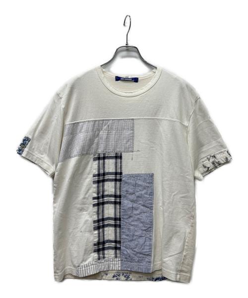 COMME des GARCONS JUNYA WATANABE MAN（コム デ ギャルソン ジュンヤ ワタナベ マン）COMME des GARCONS JUNYA WATANABE MAN (コム デ ギャルソン ジュンヤ ワタナベ マン) 半袖カットソー ホワイト サイズ:Mの古着・服飾アイテム
