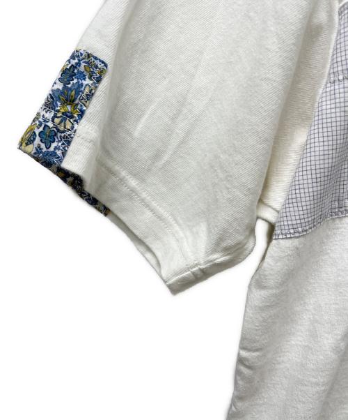 COMME des GARCONS JUNYA WATANABE MAN（コム デ ギャルソン ジュンヤ ワタナベ マン）COMME des GARCONS JUNYA WATANABE MAN (コム デ ギャルソン ジュンヤ ワタナベ マン) 半袖カットソー ホワイト サイズ:Mの古着・服飾アイテム