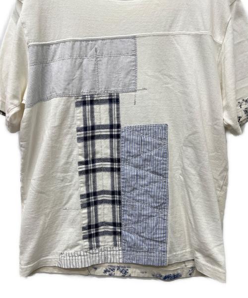 COMME des GARCONS JUNYA WATANABE MAN（コム デ ギャルソン ジュンヤ ワタナベ マン）COMME des GARCONS JUNYA WATANABE MAN (コム デ ギャルソン ジュンヤ ワタナベ マン) 半袖カットソー ホワイト サイズ:Mの古着・服飾アイテム