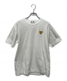 PLAY COMME des GARCONS（プレイコムデギャルソン）の古着「半袖カットソー」｜ホワイト