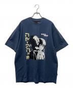 WHOOSISフーシス）の古着「チェンソーマンTシャツ」｜ブルー