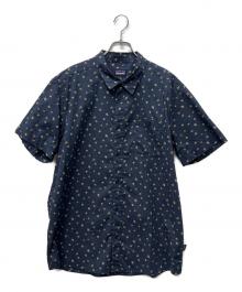 Patagonia（パタゴニア）の古着「半袖シャツ」｜ネイビー