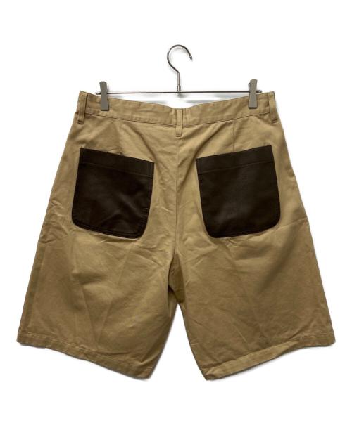 A BATHING APE（アベイシングエイプ）A BATHING APE (アベイシングエイプ) ハーフパンツ ベージュ サイズ:Ｌの古着・服飾アイテム