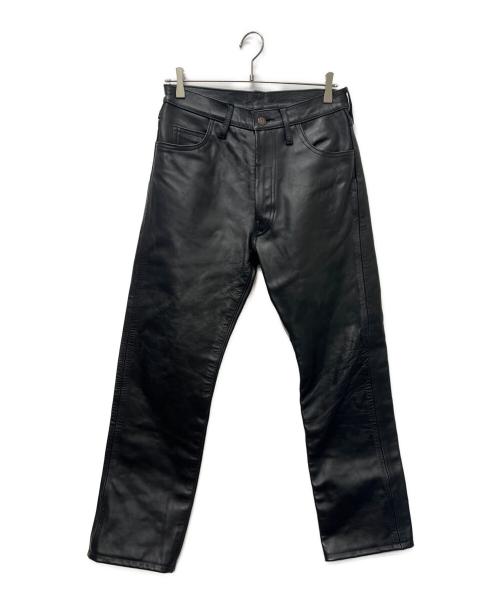 Aero LEATHER（エアロレザー）Aero LEATHER (エアロレザー) ホースハイドパンツ ブラック サイズ:３１の古着・服飾アイテム