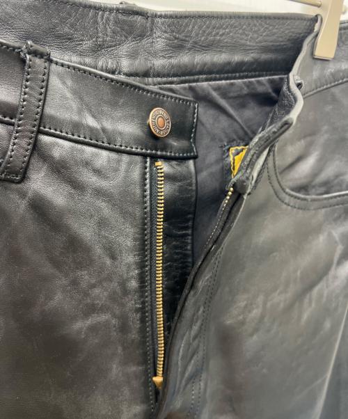 Aero LEATHER（エアロレザー）Aero LEATHER (エアロレザー) ホースハイドパンツ ブラック サイズ:３１の古着・服飾アイテム