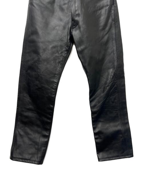 Aero LEATHER（エアロレザー）Aero LEATHER (エアロレザー) ホースハイドパンツ ブラック サイズ:３１の古着・服飾アイテム