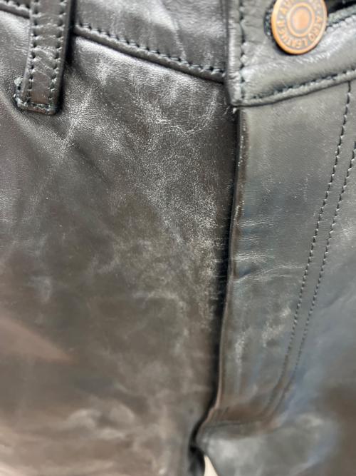 Aero LEATHER（エアロレザー）Aero LEATHER (エアロレザー) ホースハイドパンツ ブラック サイズ:３１の古着・服飾アイテム