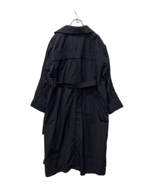 Parc.1（パルクアン）Parc.1 (パルクアン) デザインナイロンコート ブラック サイズ:１の古着・服飾アイテム