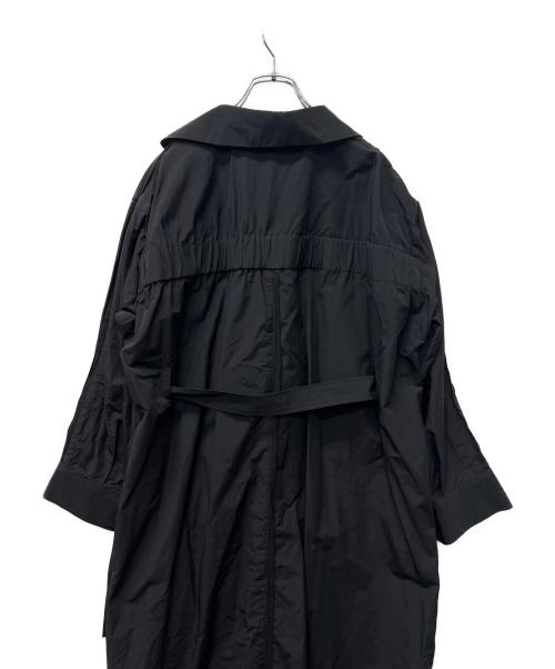 Parc.1（パルクアン）Parc.1 (パルクアン) デザインナイロンコート ブラック サイズ:１の古着・服飾アイテム