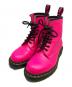 Dr.Martens（ドクターマーチン）の古着「8ホールブーツ」｜ショッキングピンク