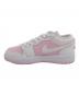 中古・古着 NIKE (ナイキ) GS Air Jordan 1 Low ピンク×ホワイト サイズ:23cm：10000円