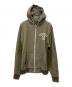 stussy（ステューシー）の古着「ジップパーカー」｜オリーブ