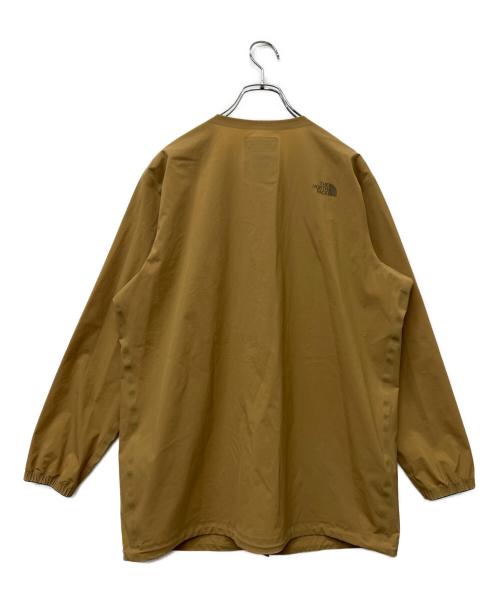 THE NORTH FACE（ザ ノース フェイス）THE NORTH FACE (ザ ノース フェイス) EXP-Parcel No Collar Jacket ブラウン サイズ:Ｌの古着・服飾アイテム