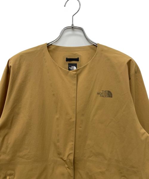 THE NORTH FACE（ザ ノース フェイス）THE NORTH FACE (ザ ノース フェイス) EXP-Parcel No Collar Jacket ブラウン サイズ:Ｌの古着・服飾アイテム