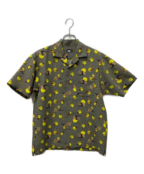 THE NORTH FACE（ザ ノース フェイス）THE NORTH FACE (ザ ノース フェイス) ショートスリーブクライミングサマーシャツ 黄緑 サイズ:Ｓの古着・服飾アイテム
