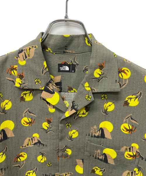 THE NORTH FACE（ザ ノース フェイス）THE NORTH FACE (ザ ノース フェイス) ショートスリーブクライミングサマーシャツ 黄緑 サイズ:Ｓの古着・服飾アイテム
