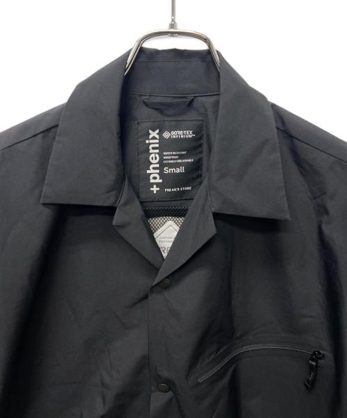 PHENIX（フェニックス）PHENIX (フェニックス) FREAK'S STORE (フリークスストア) SP GORE-TEX INFINIUM WINDSTOPPER SHORT SLEEVE SHIRT ブラック サイズ:Ｓの古着・服飾アイテム