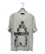 UNDERCOVERISMアンダーカバーイズム）の古着「ドイツ赤軍指名手配 Tシャツ」｜ホワイト