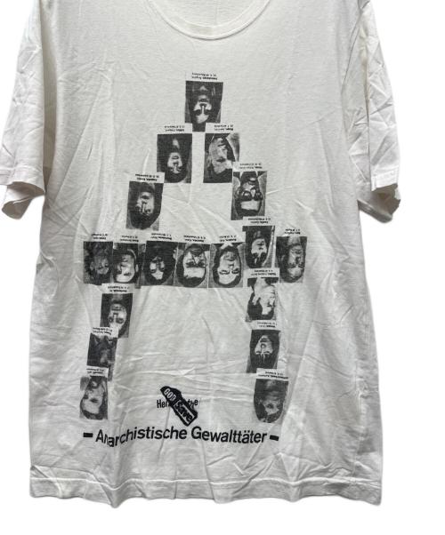 UNDERCOVERISM（アンダーカバーイズム）UNDERCOVERISM (アンダーカバーイズム) ドイツ赤軍指名手配 Tシャツ ホワイト サイズ:２の古着・服飾アイテム