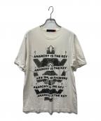 UNDERCOVERISMアンダーカバーイズム）の古着「ANARCHY IS THE KEY Tシャツ」｜ホワイト