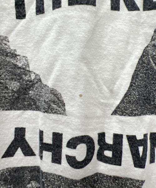 UNDERCOVERISM（アンダーカバーイズム）UNDERCOVERISM (アンダーカバーイズム) ANARCHY IS THE KEY Tシャツ ホワイト サイズ:２の古着・服飾アイテム