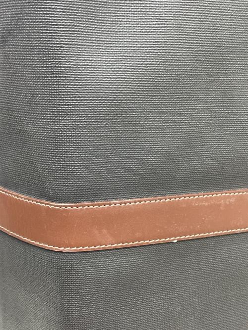 dunhill（ダンヒル）dunhill (ダンヒル) 2wayボストンバッグ ダークブラウン×ブラウンの古着・服飾アイテム