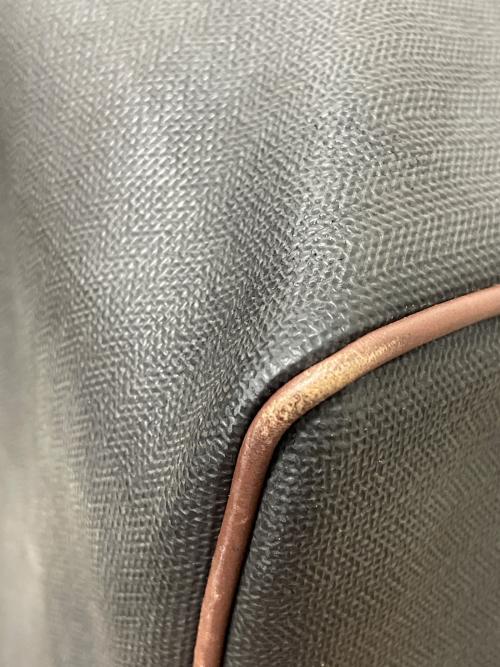 dunhill（ダンヒル）dunhill (ダンヒル) 2wayボストンバッグ ダークブラウン×ブラウンの古着・服飾アイテム