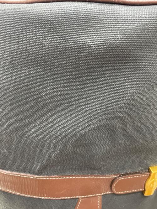 dunhill（ダンヒル）dunhill (ダンヒル) 2wayボストンバッグ ダークブラウン×ブラウンの古着・服飾アイテム