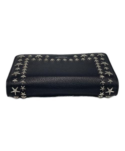 JIMMY CHOO（ジミーチュウ）JIMMY CHOO (ジミーチュウ) チェーンショルダーバッグ ブラックの古着・服飾アイテム