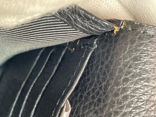 JIMMY CHOO（ジミーチュウ）JIMMY CHOO (ジミーチュウ) チェーンショルダーバッグ ブラックの古着・服飾アイテム
