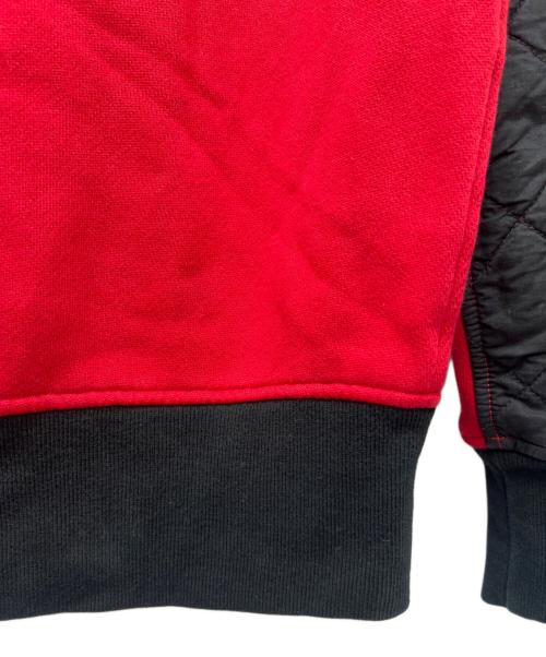 POLO RALPH LAUREN（ポロ・ラルフローレン）POLO RALPH LAUREN (ポロ・ラルフローレン) ハーフジッププルオーバースウェット レッド×ブラック サイズ:Ｌの古着・服飾アイテム