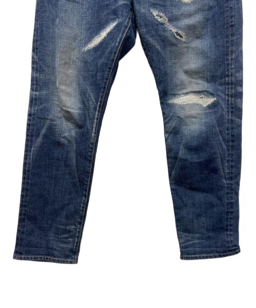 uniform experiment（ユニフォームエクスペリメント）uniform experiment (ユニフォームエクスペリメント) デニムパンツ ブルー サイズ:４の古着・服飾アイテム