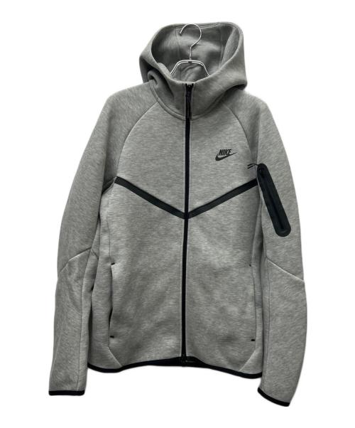 NIKE（ナイキ）NIKE (ナイキ) フルジップ ウィンドランナー パーカー グレー サイズ:Ｓの古着・服飾アイテム