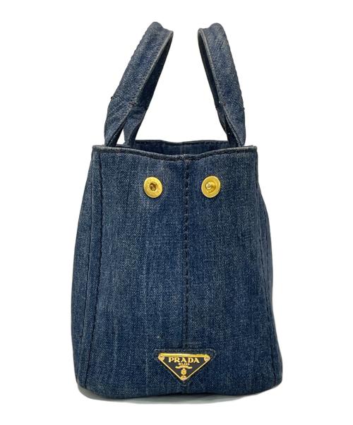 PRADA（プラダ）PRADA (プラダ) カナパトートバッグ インディゴの古着・服飾アイテム