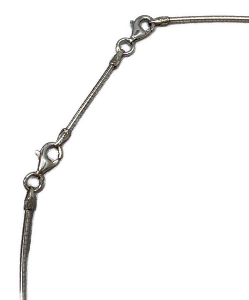 Baccarat（バカラ）Baccarat (バカラ) ハートチャームネックレス シルバーの古着・服飾アイテム