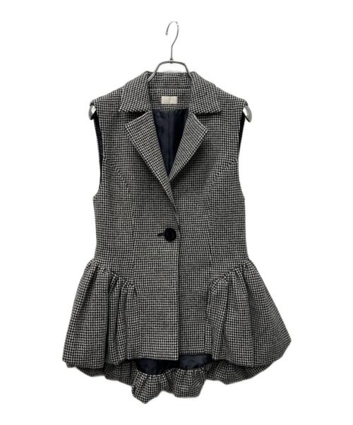 cygne（シーニュ）cygne (シーニュ) バルーンジレ グレー サイズ:０の古着・服飾アイテム