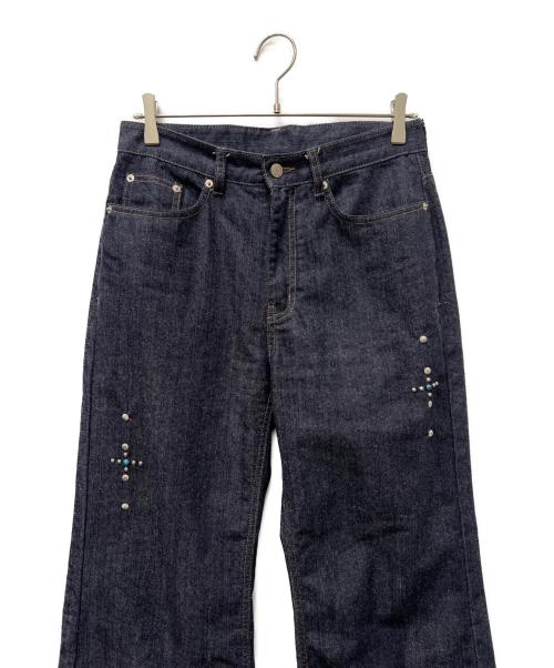AAKAM（アーカム）AAKAM (アーカム) デニムパンツ インディゴ サイズ:Mの古着・服飾アイテム