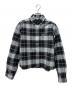 FRED PERRY（フレッドペリー）の古着「クロップドシャツ」｜ブルー×ブラック