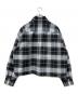 FRED PERRY (フレッドペリー) クロップドシャツ ブルー×ブラック サイズ:10：7000円