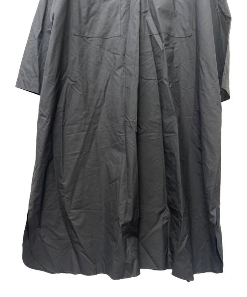 DRAWER（ドゥロワー）DRAWER (ドゥロワー) コットンウェザーワンピース ネイビー サイズ:３６の古着・服飾アイテム