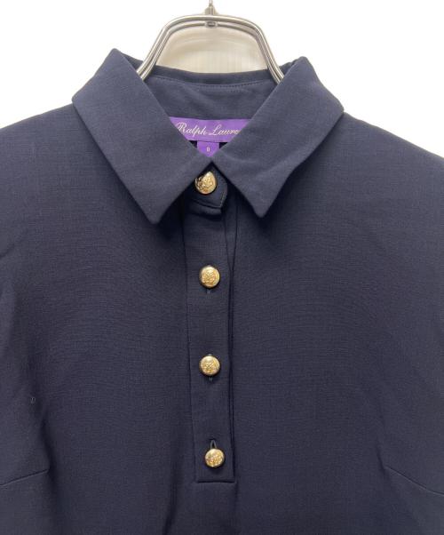 RALPH LAUREN（ラルフローレン）RALPH LAUREN (ラルフローレン) ポロワンピース ネイビー サイズ:０の古着・服飾アイテム