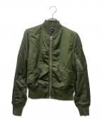 POLO RALPH LAURENポロ・ラルフローレン）の古着「MA-1ジャケット」｜カーキ