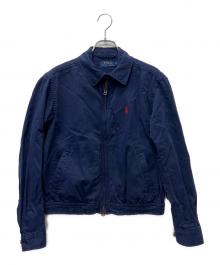 POLO RALPH LAUREN（ポロ・ラルフローレン）の古着「ダブルジップブルゾン」｜ネイビー