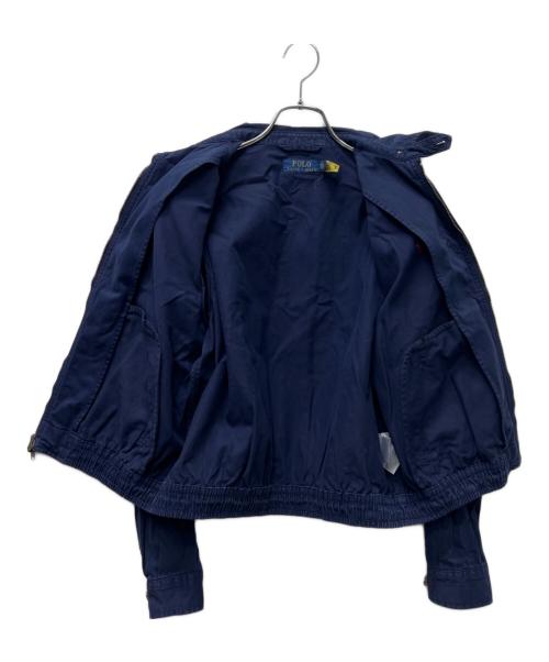 POLO RALPH LAUREN（ポロ・ラルフローレン）POLO RALPH LAUREN (ポロ・ラルフローレン) ダブルジップブルゾン ネイビー サイズ:ＸＳの古着・服飾アイテム