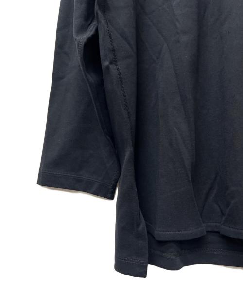 DRAWER（ドゥロワー）DRAWER (ドゥロワー) ハイネックラグランカットソー ブラック サイズ:不明の古着・服飾アイテム