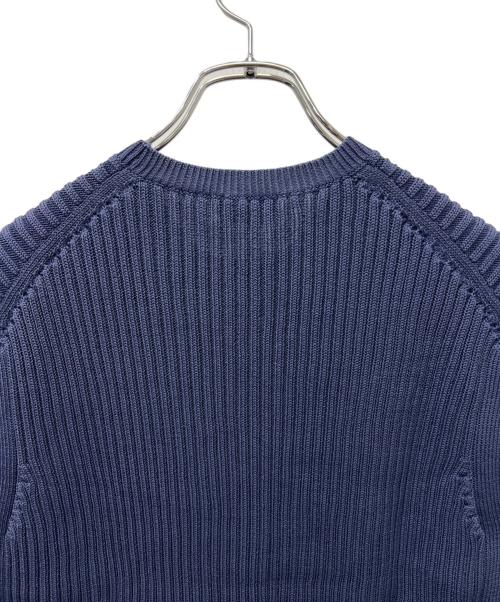 DRAWER（ドゥロワー）DRAWER (ドゥロワー) ニットベスト ブルー サイズ:不明の古着・服飾アイテム