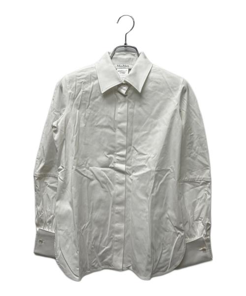 MaxMara（マックスマーラ）MaxMara (マックスマーラ) 長袖シャツ ホワイト サイズ:３６の古着・服飾アイテム