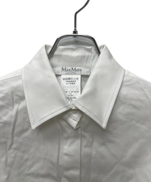 MaxMara（マックスマーラ）MaxMara (マックスマーラ) 長袖シャツ ホワイト サイズ:３６の古着・服飾アイテム